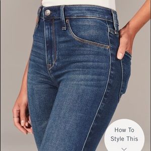 Abercrombie & Fitch Simone High Rise Jean Jegging; Size: 27